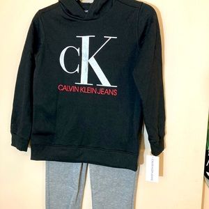 COPY - Calvin Klein Kids Sweat Suit size 10 NWT